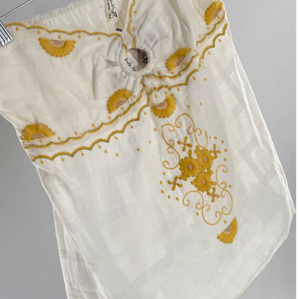 Free people cotton (Tangled) tube top
